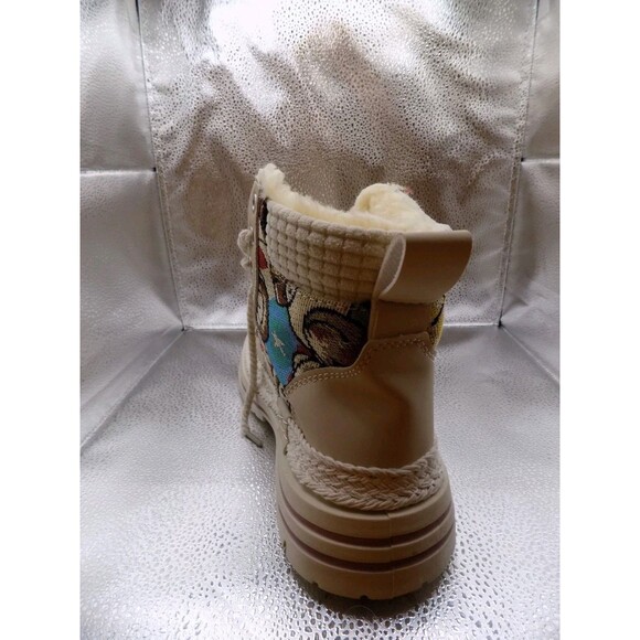 Balyghaioa Sports Fashion White Teddy Bears Men\'s Winter Boots Size 45/11.5 main image 9